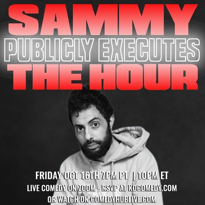 Sammy Publicly Executes The Hour flyer